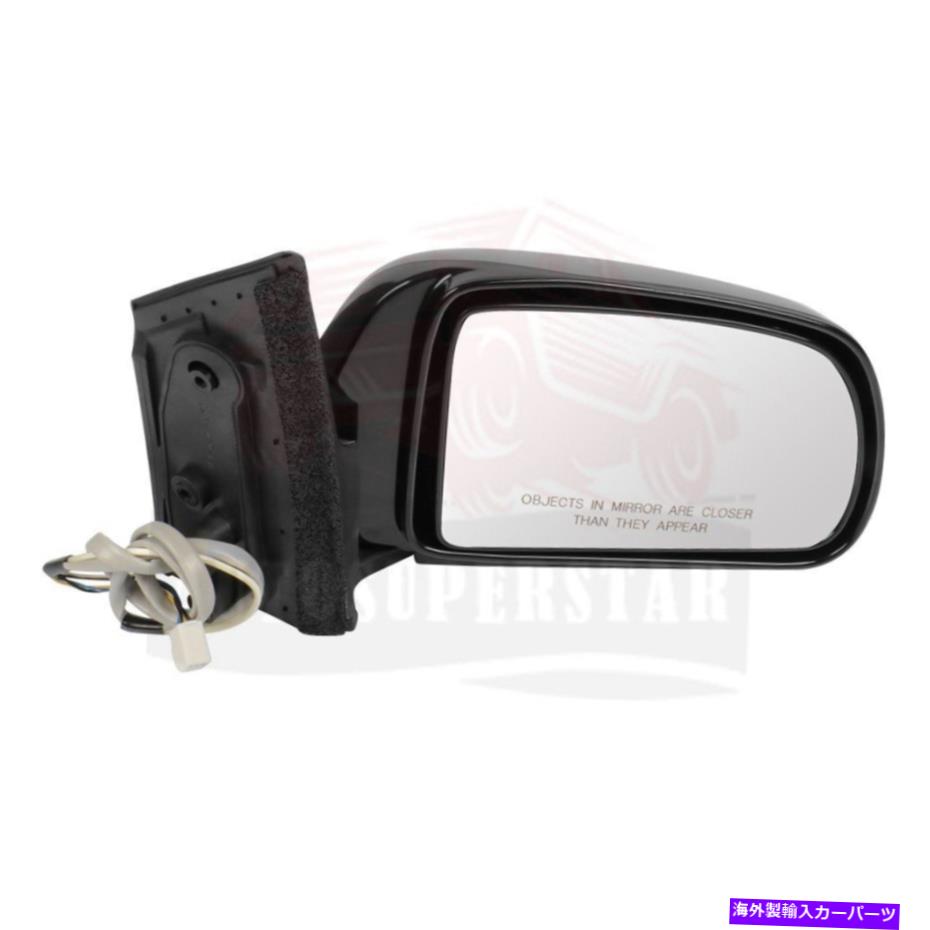 USミラー トヨタ・シエナのためのRHサイドブラックフォルフォーパワー加熱ミラー1998-2003 RH Side Black Foldaway Power Heated Mirror For Toyota Sienna 1998-2003【並行輸入品】