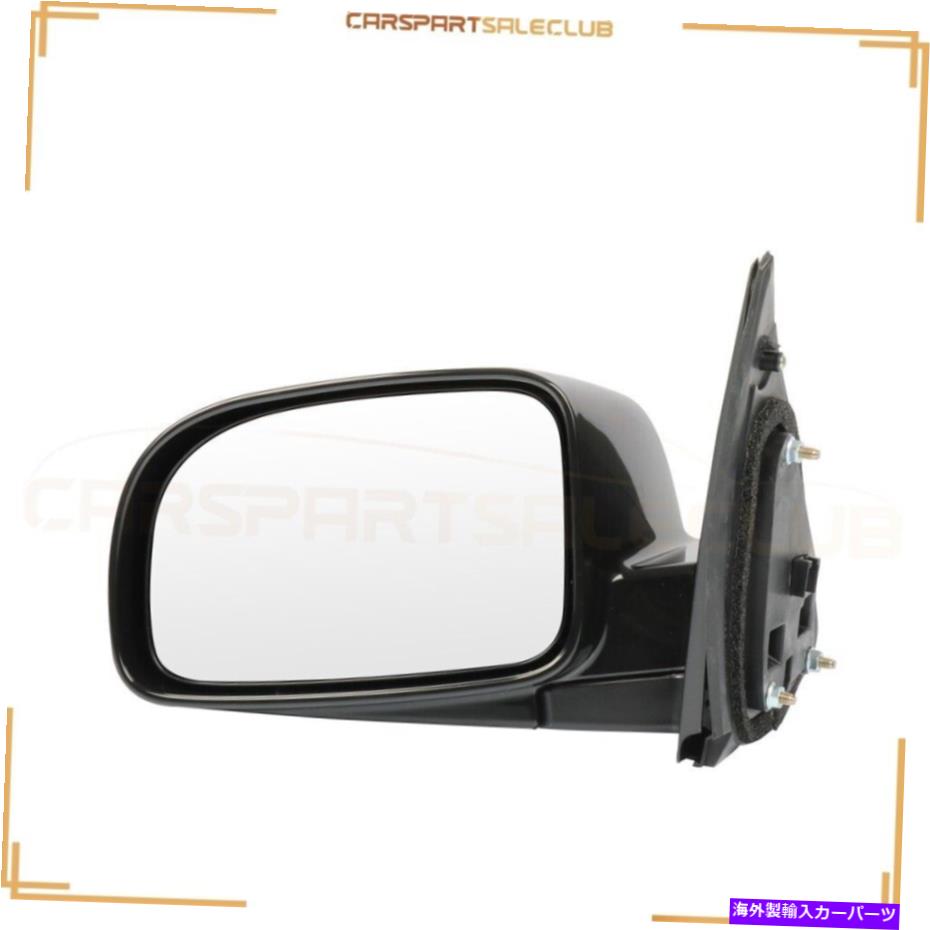 USミラー 1 x lhサイドブラックフォルダアウェイパワーヒートヒートミラー2007-2012のヒュンダイサンタフェ 1 X LH Side Black Foldaway Power Heated Mirror For Hyundai Santa Fe 2007-2012【並行輸入品】