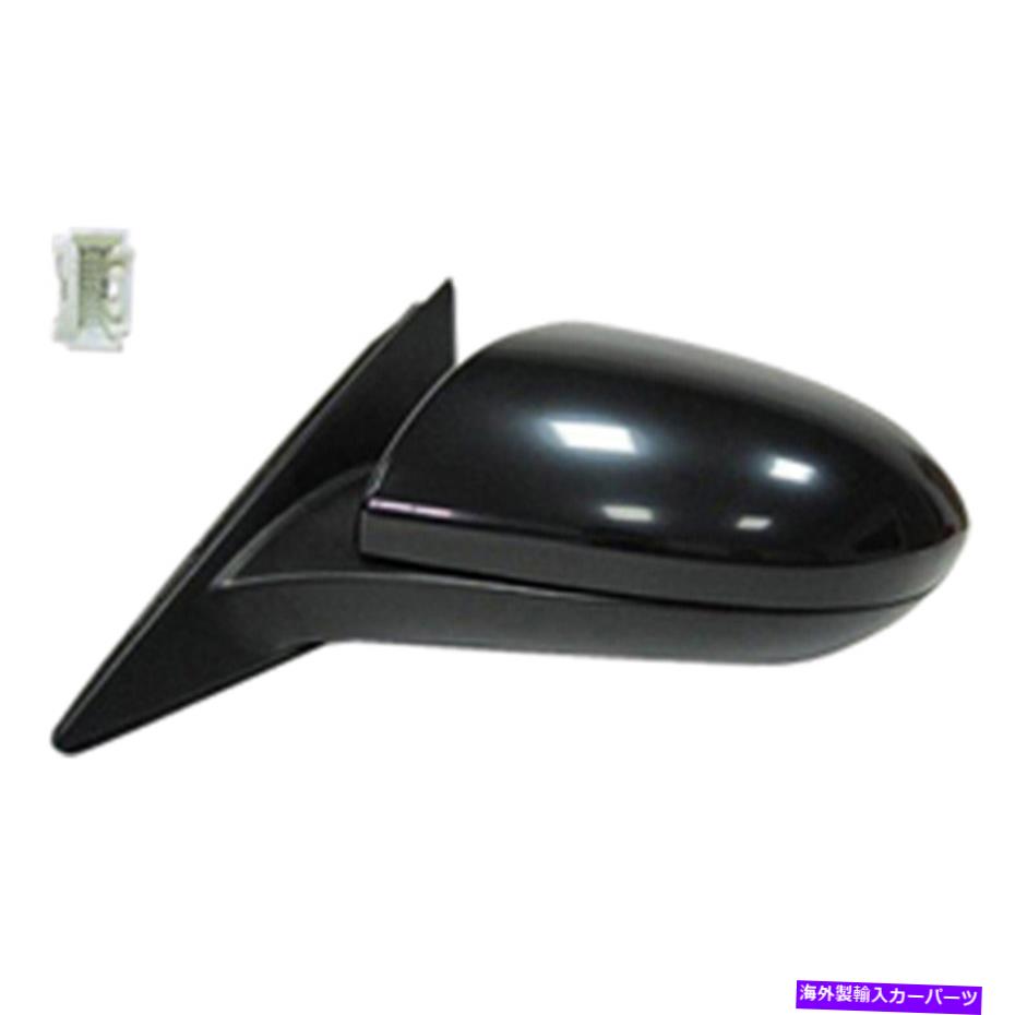 USミラー 交換用ドライバーサイドパワードアミラーフットライト付き加熱ガラス付き Replacement Driver Side Power Door Mirror w/o Heated Glass w/o Foot Light【並行輸入品】
