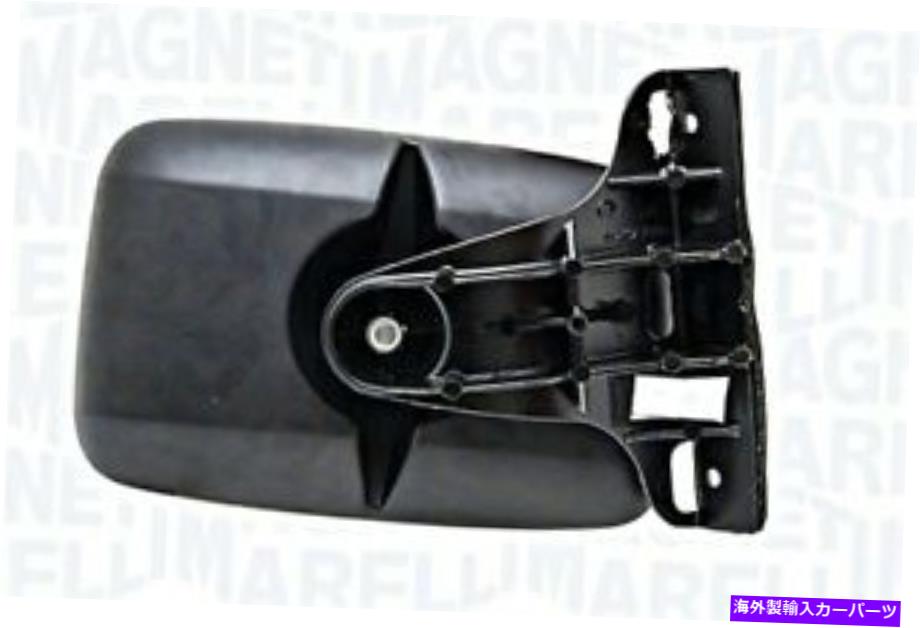 USミラー マニュアルサイドミラーコンベックス加熱ブラック左Iveco Stralis Trakker 1991- Manual Side Mirror Convex Heated Black LEFT Fits IVECO Stralis Trakker 1991-【並行輸入品】