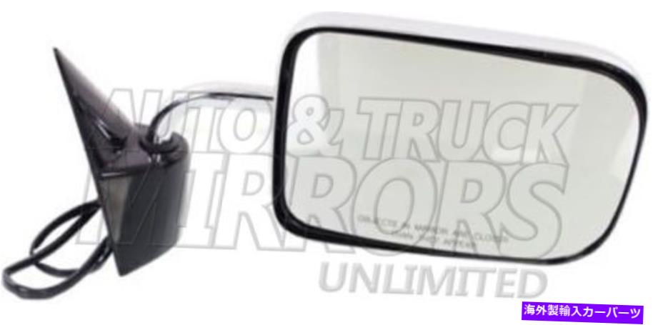 USミラー フィット87-96ダッジダコタ乗客サイドミラーの交換 - クロム Fits 87-96 Dodge Dakota Passenger Side Mirror Replacement - Chrome【並行輸入品】