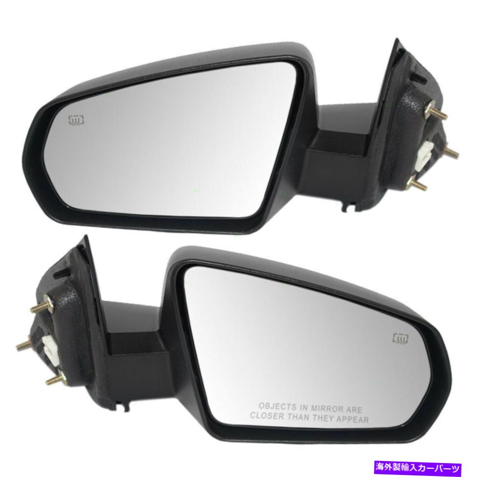 USミラー 08-14ダッジアベンジャーのパワー加熱テクスチャハウジングセットのペアサイドビューミラー Pair Side View Mirrors for 08-14 Dodge Avenger Power Heated Textured Housing Set【並行輸入品】 44,902円