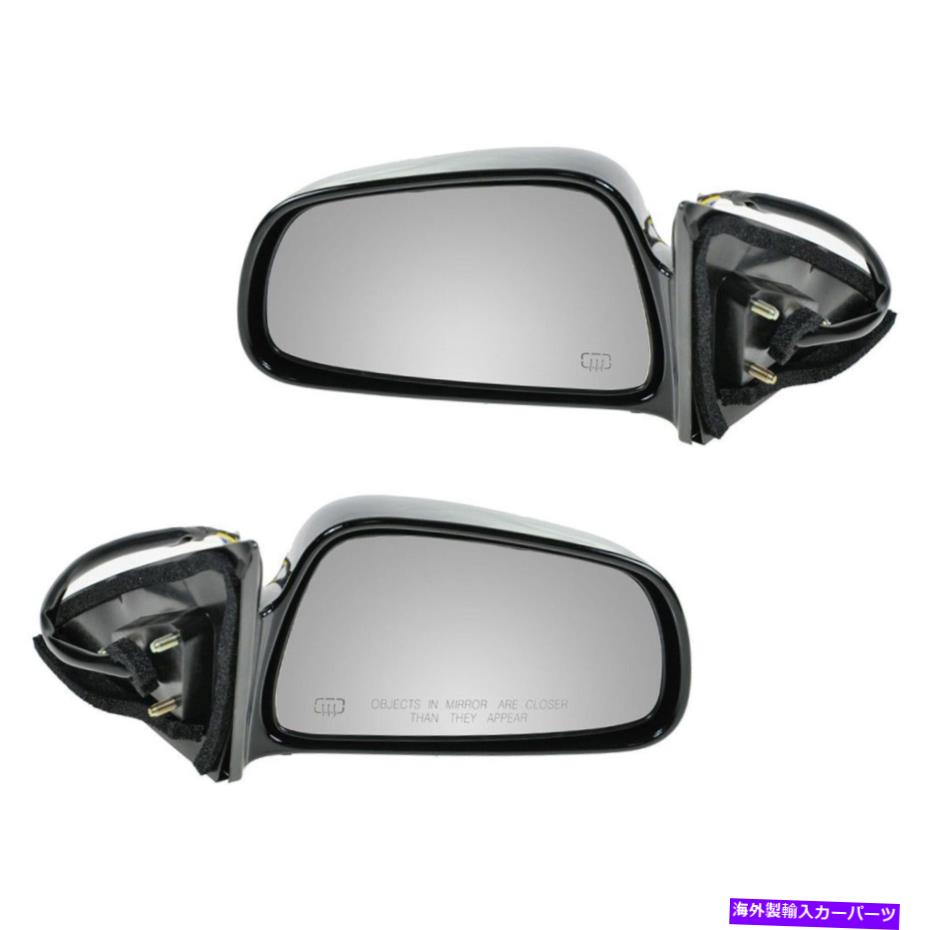 USミラー 99-03ガラントのTRQパワー加熱サイドミラーペアセットLHと右RH TRQ Power Heated Side Mirrors Pair Set Left LH & Right RH for 99-03 Galant【並行輸入品】