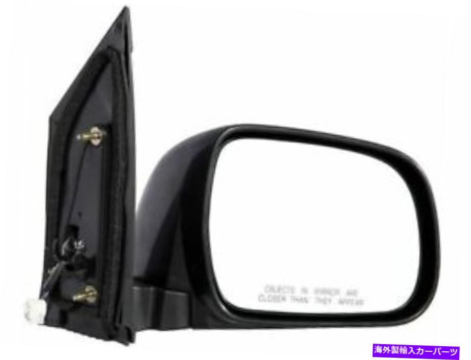 USミラー 右 - 乗客側のアクションクラッシュミラーはトヨタシエナ2004-2010 29NMHWに適合します Right - Passenger Side Action Crash Mirror fits Toyota Sienna 2004-2010 29NMHW【並行輸入品】