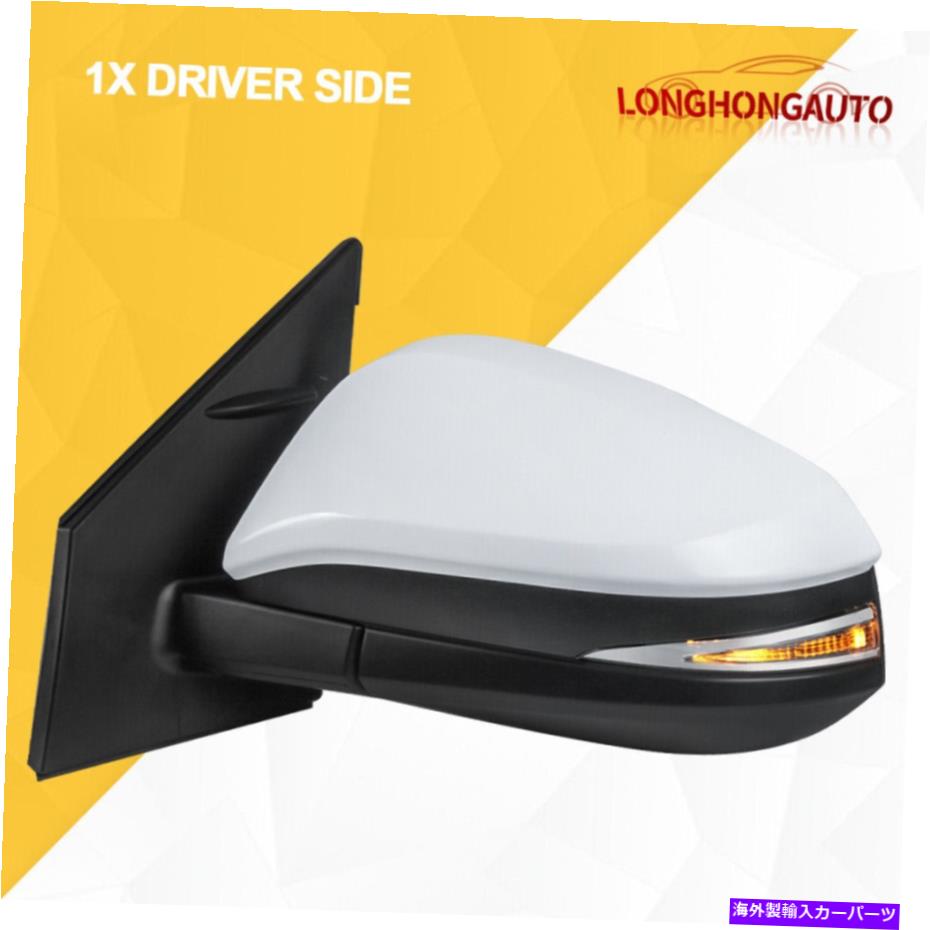 USミラー 2013-15の1xドライバーサイドミラートヨタRAV4パワー加熱調整ターンシグナル 1X Driver Side Mirror for 2013-15 Toyota RAV4 Power Heated Adjust Turn Signal【並行輸入品】
