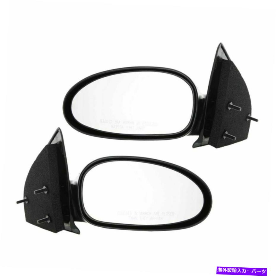 USミラー 2ドライバーと助手席側GM1321186、GM1320186クーペSC2ペアの新しいミラーセット New Mirrors Set of 2 Driver & Passenger Side GM1321186, GM1320186 Coupe SC2 Pair【並行輸入品】