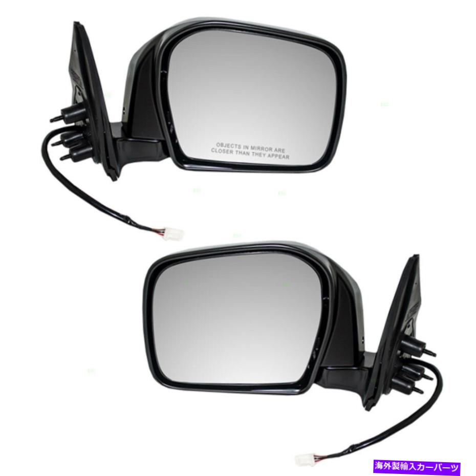 USミラー トヨタタコマトラック00-04サイドビューパワーミラーのセットガラス付きの適合 Fits Toyota Tacoma Truck 00-04 Set of Side View Power Mirrors Glass w/ Housing【並行輸入品】 44,902円