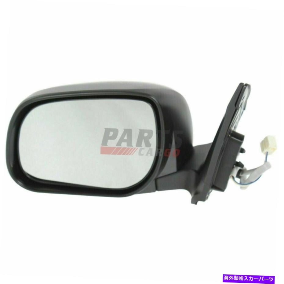 USミラー 新しいフィット2009-2012トヨタRAV4 4ドアLHサイドパワーミラーマニュアル折りたたみブラック New Fits 2009-2012 Toyota RAV4 4-Door LH Side Power Mirror Manual Folding Black【並行輸入品】