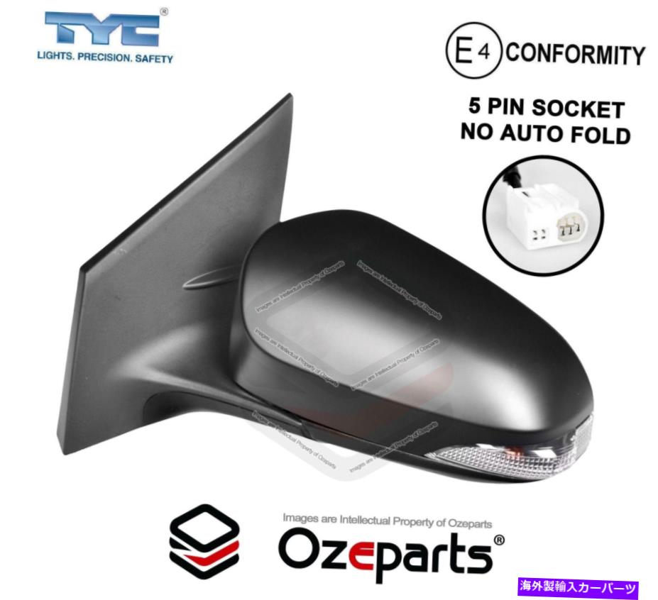 USミラー LH LHSトヨタカローラZRE186ハイブリッド16?18 5ピン用の電動ドアミラー LH LHS Left Electric Door Mirror For Toyota Corolla ZRE186 Hybrid 16~18 5 Pins【並行輸入品】