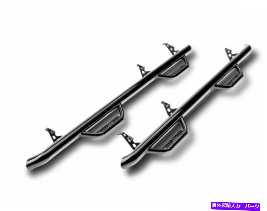 Nerf Bar n-fab nerf step-w2w w/oベッドACS（2 STPS）16-21タコマダブルキャブ73.7ベッド N-FAB Nerf Step - W2W w/o Bed Acs (2 Stps) For 16-21 Tacoma Double Cab 73.7 Bed【並行輸入品】