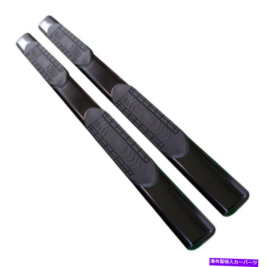 Nerf Bar ブラック6インチストレートw/2パッドステップナーフバー2009-2019ダッジラムクルーキャブ Black 6in Oval Straight w/2 Pads Step Nerf Bar for 2009-2019 Dodge Ram Crew Cab【並行輸入品】 184,415円