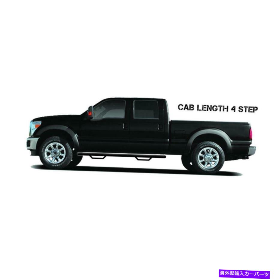 Nerf Bar 99-16フォードF-F-350スーパーデューティクルーキャブナルフステップ長さF9984ccのn-fab N-FAB For 99-16 Ford F-250 / F-350 Super Duty Crew Cab Nerf Step Length F9984CC【並行輸入品】