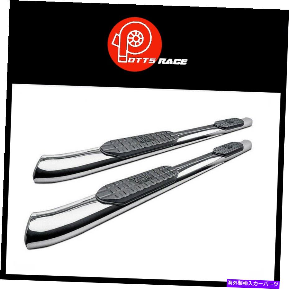 Nerf Bar トヨタタコマのウェスティン05-18 Pro Traxx Oval Nerf Bars 5 "磨かれたステンレス Westin For Toyota Tacoma 05-18 PRO TRAXX Oval Nerf Bars 5"Polished Stainless【並行輸入品】｜Us Custom Parts Shop USDM 191,125円