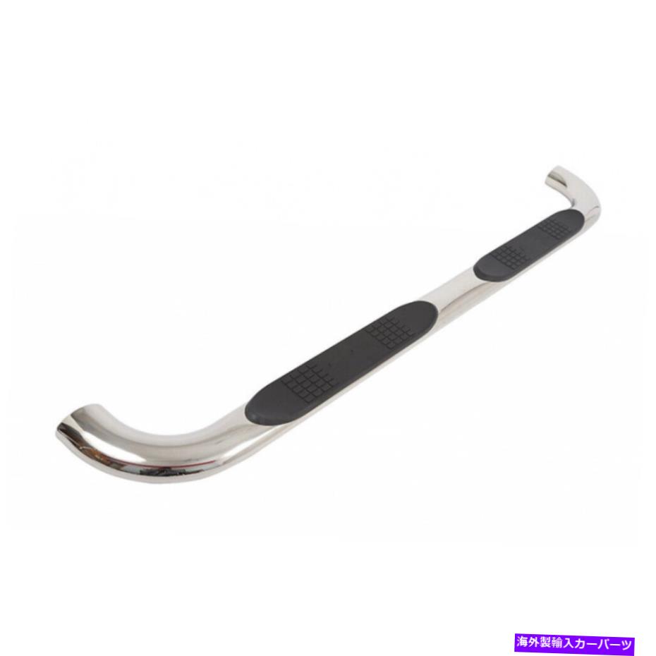 Nerf Bar Chevy Silverado 1500 2019-2022のDee-Zee nerfバー|ダブルキャブステンレス4インチ Dee-Zee Nerf Bars For Chevy Silverado 1500 2019-2022 | Double Cab Stainless 4in【並行輸入品】