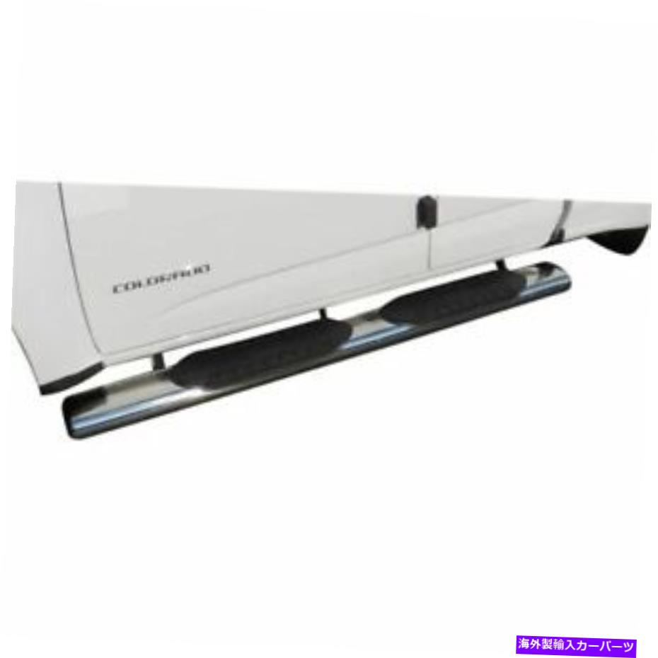 Nerf Bar Trail FX A8221S 6 "楕円形のストレートサイドバーシボレーシルバラード1500のnerfバー Trail FX A8221S 6" Oval Straight Side Bars Nerf Bar For Chevy Silverado 1500【並行輸入品】|Us Custom Parts Shop USDM