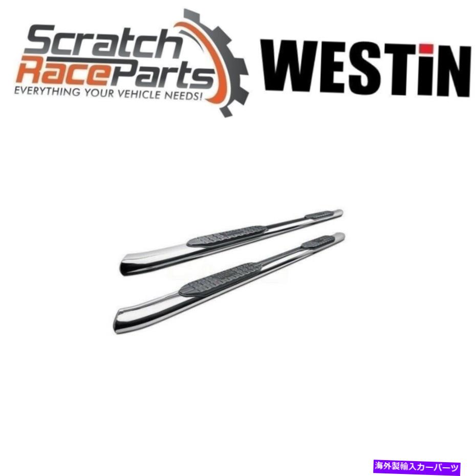 Nerf Bar ウェスティンはトヨタ4runner 10-17 Pro Traxx Oval Nerf Bars 5 "磨かれたステンレスに適合する Westin Fits Toyota 4Runner 10-17 PRO TRAXX Oval Nerf Bars 5"Polished Stainless【並行輸入品】|Us Custom Parts Shop USDM