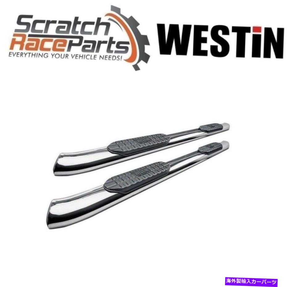 Nerf Bar ウェスティンはトヨタツンドラに適合する07-18 Pro Traxx Oval Nerf Bars 5 "磨かれたステンレス Westin Fits Toyota Tundra 07-18 PRO TRAXX Oval Nerf Bars 5"Polished Stainless【並行輸入品】｜Us Custom Parts Shop USDM 191,125円