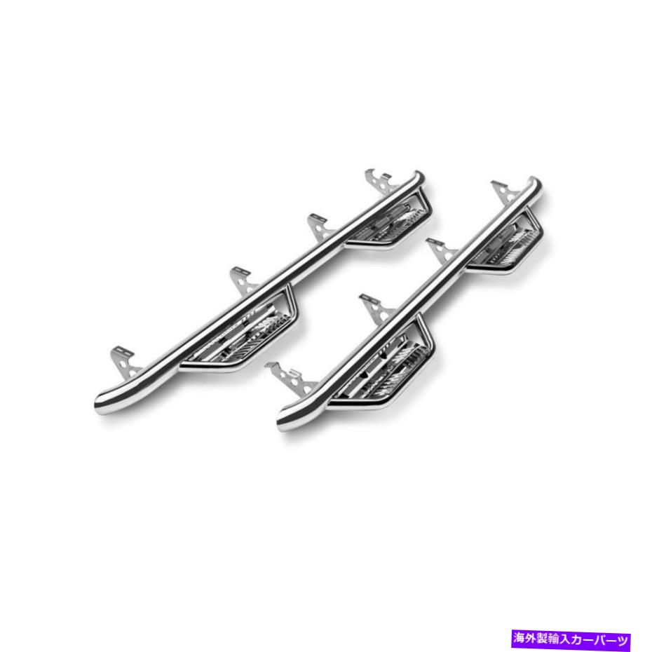 Nerf Bar 07-17のn-fabトヨタツンドラクルーマックス表彰台SS長さステンレスHPT0786cc-ss N-FAB For 07-17 Toyota Tundra CrewMax Podium SS Length Stainless HPT0786CC-SS【並行輸入品】