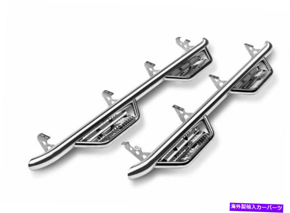 Nerf Bar N-FAB Podium SS W2W（2ステップ）2020-2021のSS Jeep Gladiator JT 4ドア N-FAB Podium SS W2W (2 Steps) SS for 2020-2021 Jeep Gladiator JT 4 Door【並行輸入品】
