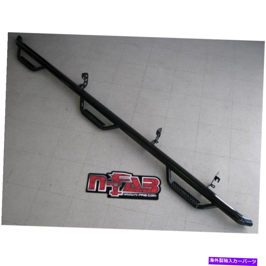 Nerf Bar n-fabホイールツーホイールnerfステップ(テクスチャー付き黒) N-FAB Wheel To Wheel Nerf Steps (Textured Black)【並行輸入品】|Us Custom Parts Shop USDM
