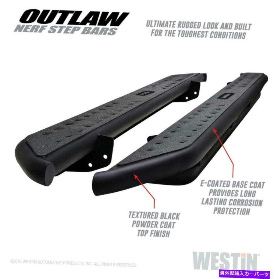 Nerf Bar Westin 58-53935-BHステップNERFバーの2018年フォードF-250スーパーデューティXLT Westin 58-53935-BH Step Nerf Bar for 2018 Ford F-250 Super Duty XLT【並行輸入品】｜Us Custom Parts Shop USDM