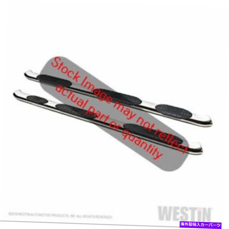 Nerf Bar Westin 21-534730ステンレス鋼Pro Traxx 5楕円形W2Wナーフステップバー Westin 21-534730 Stainless Steel PRO TRAXX 5 Oval W2W Nerf Step Bars【並行輸入品】｜Us Custom Parts Shop USDM