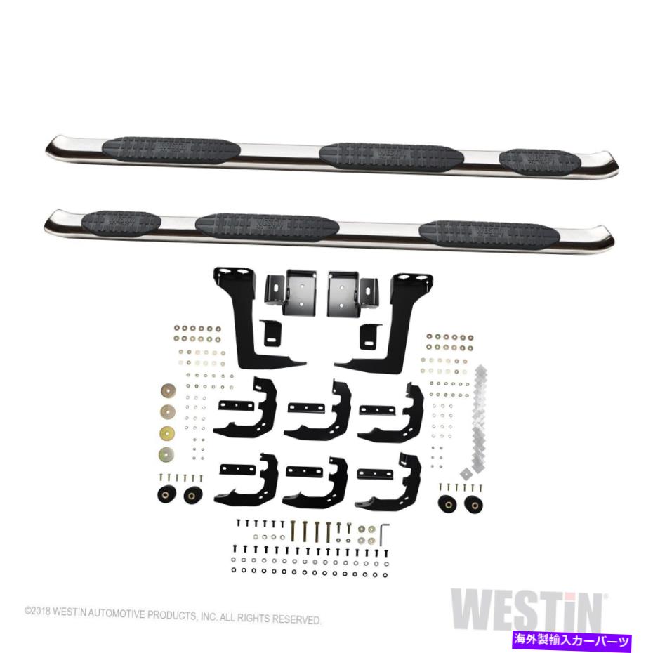 Nerf Bar Westin 21-534730 Pro Traxx 5楕円形のホイールツーホイールnerfステップバーフィット19-22 1500 Westin 21-534730 PRO TRAXX 5 Oval Wheel to Wheel Nerf Step Bars Fits 19-22 1500【並行輸入品】|Us Custom Parts Shop USDM