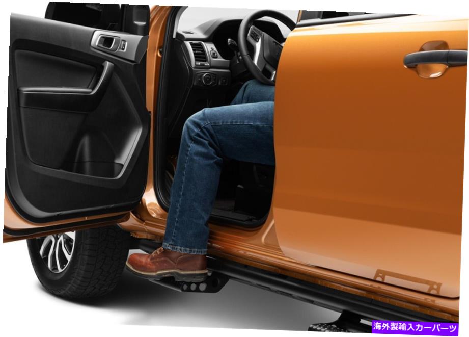 Nerf Bar N-FAB F194RKRCCS4 RKRキャブの長さステップシステムは19-22レンジャーに適合します N-Fab F194RKRCCS4 RKR Cab Length Step System Fits 19-22 Ranger【並行輸入品】|Us Custom Parts Shop USDM