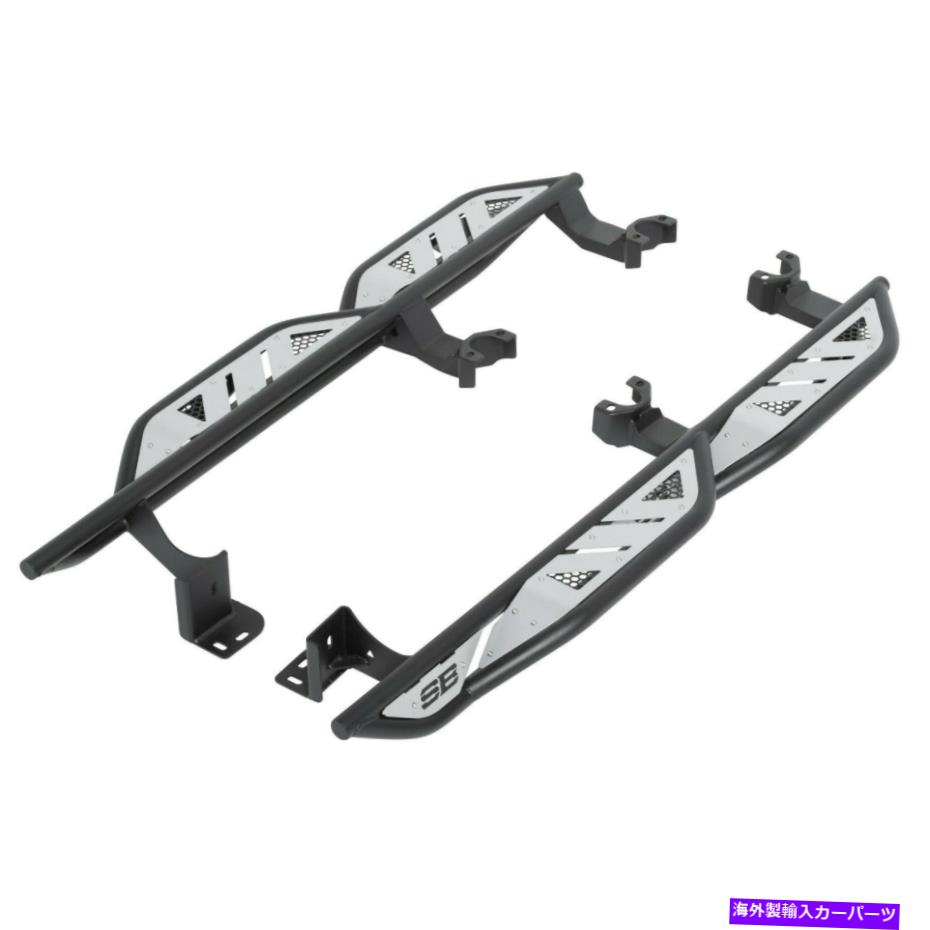Nerf Bar Smittybilt 77734 Apollo Rock Sliders with 18-22 Jeep Wrangler Jl 4ドア SMITTYBILT 77734 Apollo Rock Sliders with Step for 18-22 Jeep Wrangler JL 4 Door【並行輸入品】｜Us Custom Parts Shop USDM