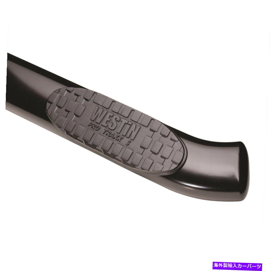 Nerf Bar Westin 21-534565 Pro Traxx 5楕円形のホイールツーホイールナーフステップバー Westin 21-534565 PRO TRAXX 5 Oval Wheel to Wheel Nerf Step Bars【並行輸入品】