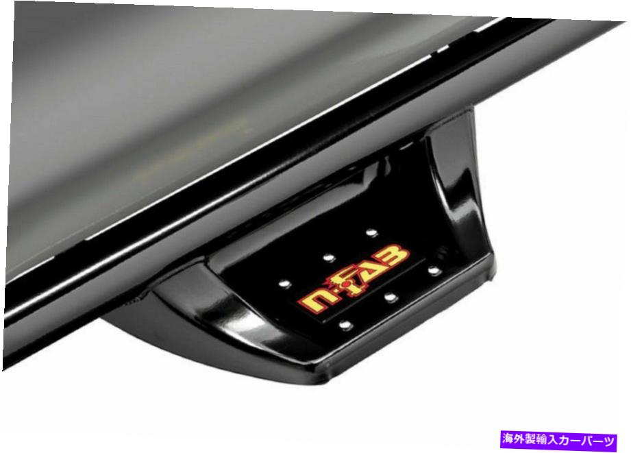 Nerf Bar n-fab ndd1980cc 2つのグロスブラックW2W 2ステップナーフバー用ラム1500 67.4 "ベッド N-Fab NDD1980CC Set of 2 Gloss Black W2W 2 Step Nerf Bars for Ram 1500 67.4" Bed【並行輸入品】|Us Custom Parts Shop USDM