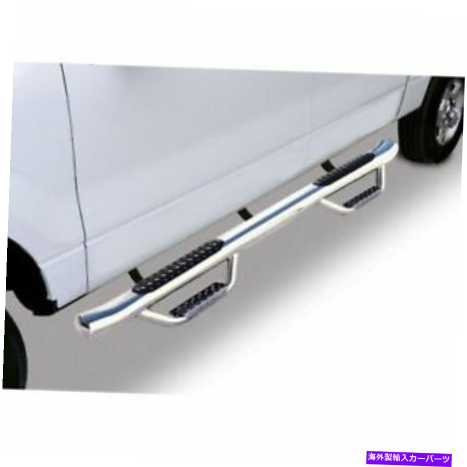 Nerf Bar Go Rhino D44099PSドミネーターD4デュアルステップ（TM）Cab-LengthSidesteps新しい Go Rhino D44099PS Dominator D4 Dual-Step(TM) Cab-Length SideSteps NEW【並行輸入品】｜Us Custom Parts Shop USDM