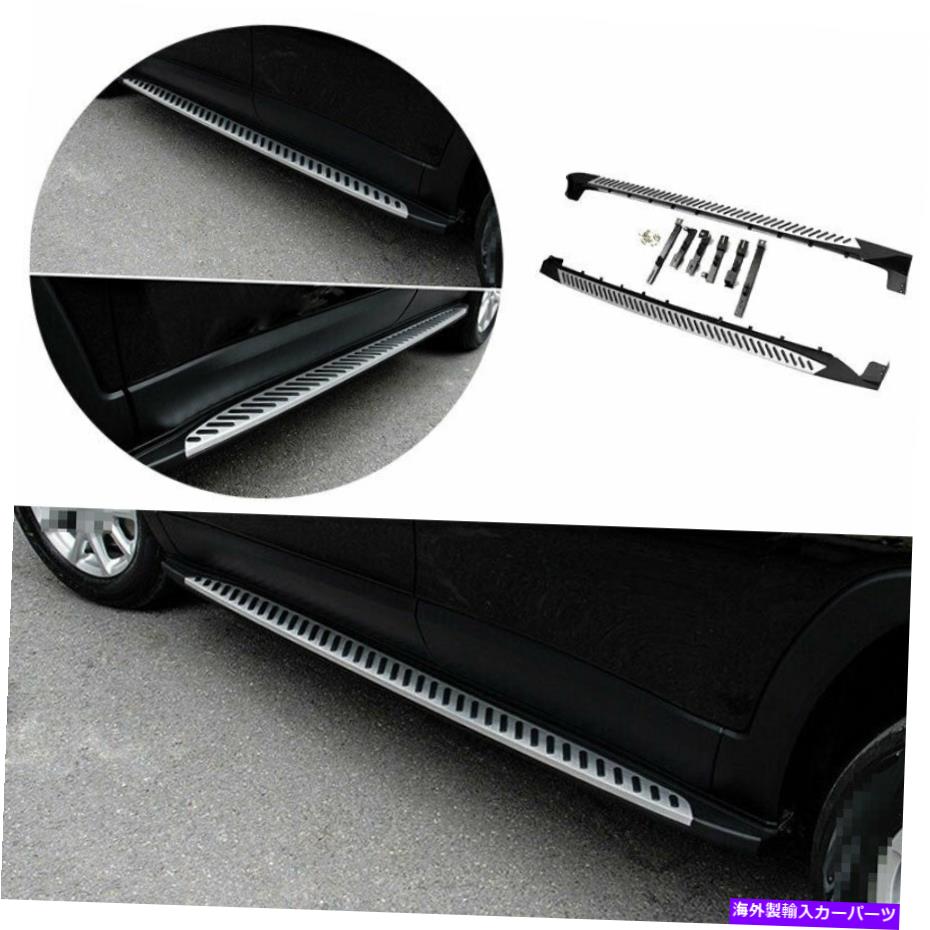 Nerf Bar ジープチェロキー14-20シルバーアルミニウムサイドステップランニングボードnerfバー保護 For Jeep Cherokee 14-20 Silver Aluminum Side Step Running Board Nerf Bar Protect【並行輸入品】