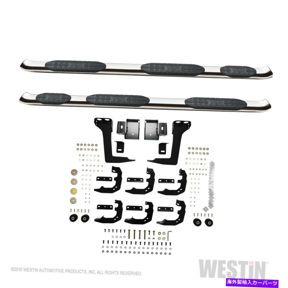 Nerf Bar Westin 21-534730 Pro Traxx 5楕円形のホイールツーホイールnerfステップバーフィット19-22 1500 Westin 21-534730 PRO TRAXX 5 Oval Wheel to Wheel Nerf Step Bars Fits 19-22 1500【並行輸入品】｜Us Custom Parts Shop USDM