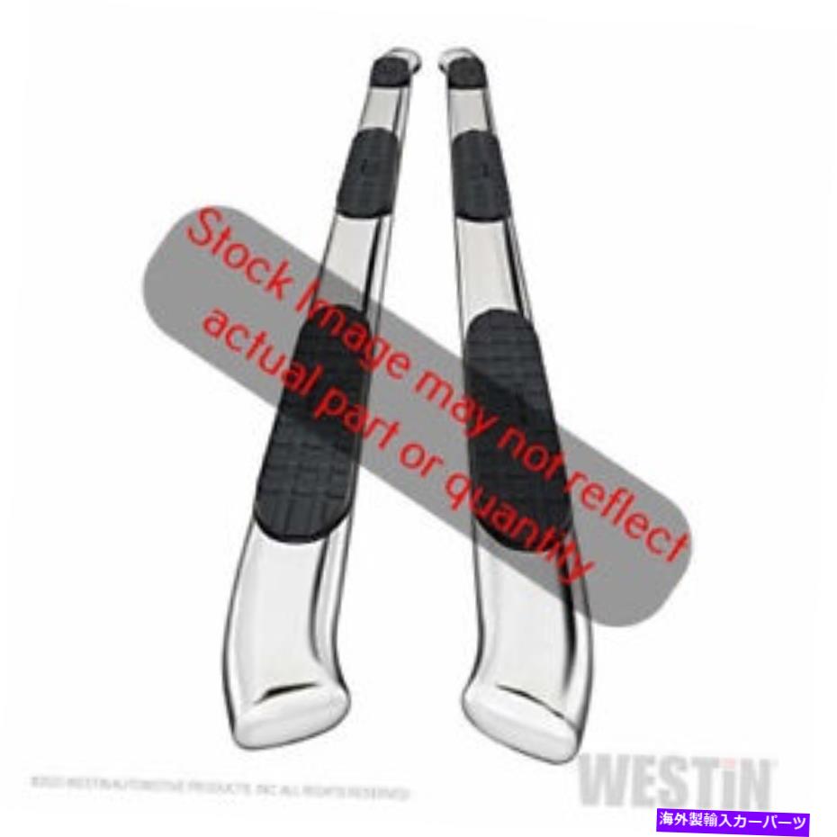 Nerf Bar Westin Pro Traxx 5楕円形のホイールツーホイールナーフステップバー21-534750 Westin PRO TRAXX 5 Oval Wheel to Wheel Nerf Step Bars 21-534750【並行輸入品】|Us Custom Parts Shop USDM