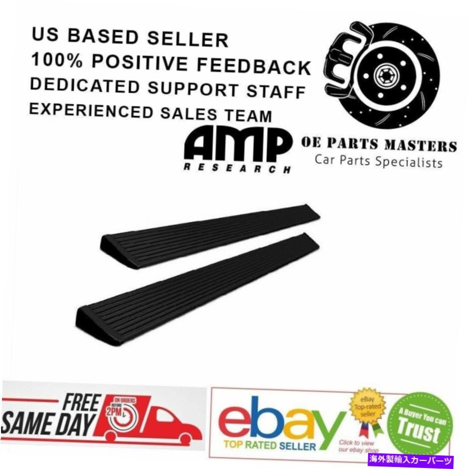 Nerf Bar AMP Research 76235-01a Black PowerStepプラグ-N-プレイNERFバーフォードスーパーデューティ AMP Research 76235-01A Black PowerStep Plug-N-Play Nerf Bars for Ford Super Duty【並行輸入品】｜Us Custom Parts Shop USDM