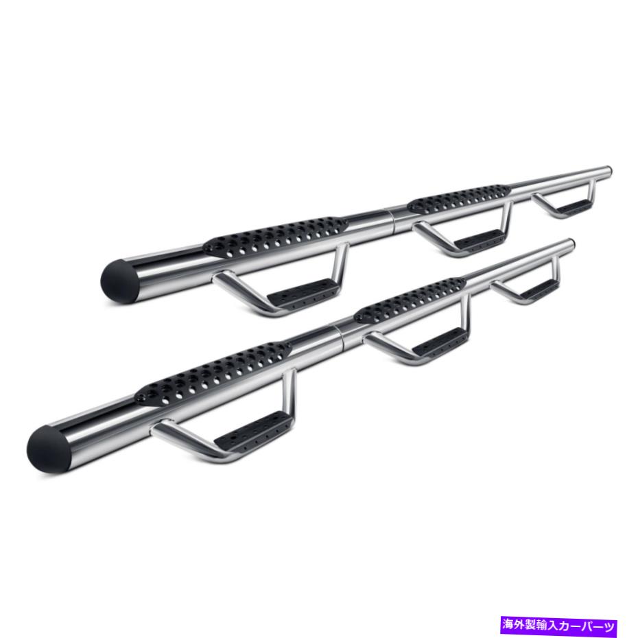 Nerf Bar ラム1500クラシック19サイドステップ3 "ドミネーターD3ホイールツーホイールポリッシュラウンド For Ram 1500 Classic 19 Side Steps 3" Dominator D3 Wheel-to-Wheel Polished Round【並行輸入品】|Us Custom Parts Shop USDM