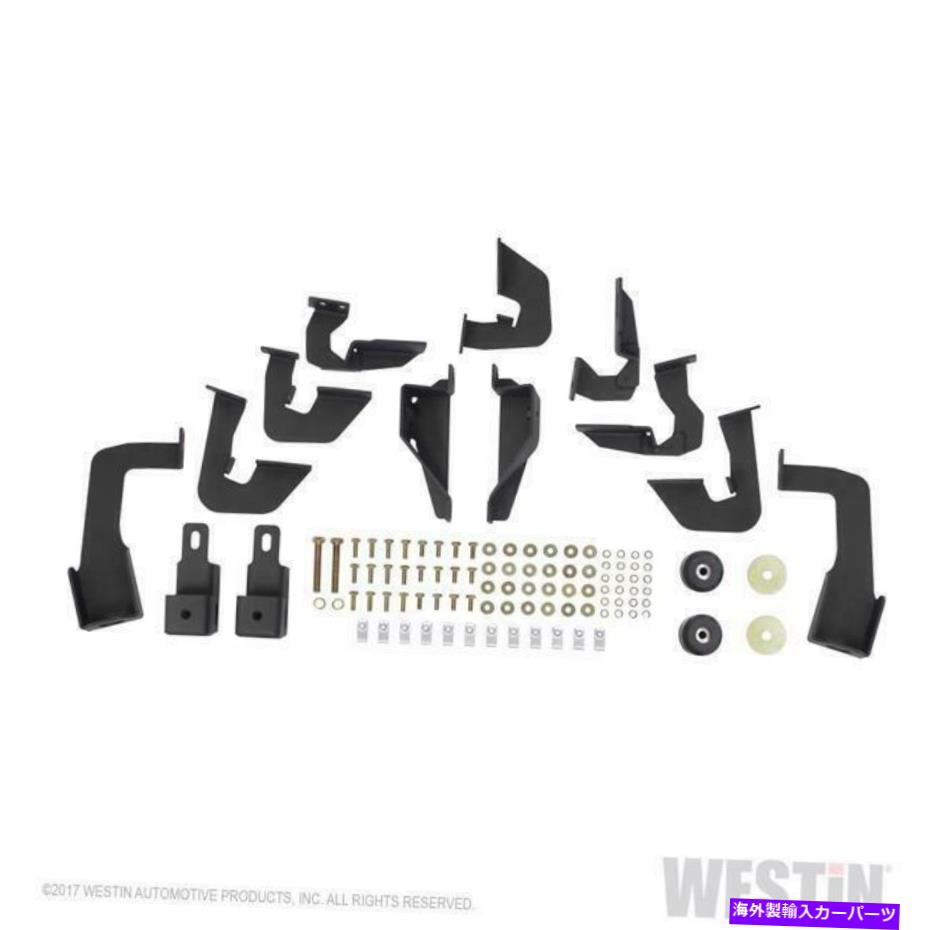 Nerf Bar ウェスティン07-18シボレー/GMCシルバード1500クルーキャブホイールツーホイールナーフステップバー Westin 07-18 Chevrolet/GMC Silverado 1500 Crew Cab Wheel-to-Wheel Nerf Step Bars【並行輸入品】|Us Custom Parts Shop USDM