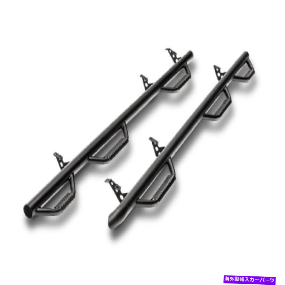 Nerf Bar n-fab f1596cc-6-txブラックホイールからホイールへのペアf-150クルーキャブ用 N-FAB F1596CC-6-TX Pair of Black Wheel To Wheel Nerf-Step for F-150 Crew Cab【並行輸入品】|Us Custom Parts Shop USDM