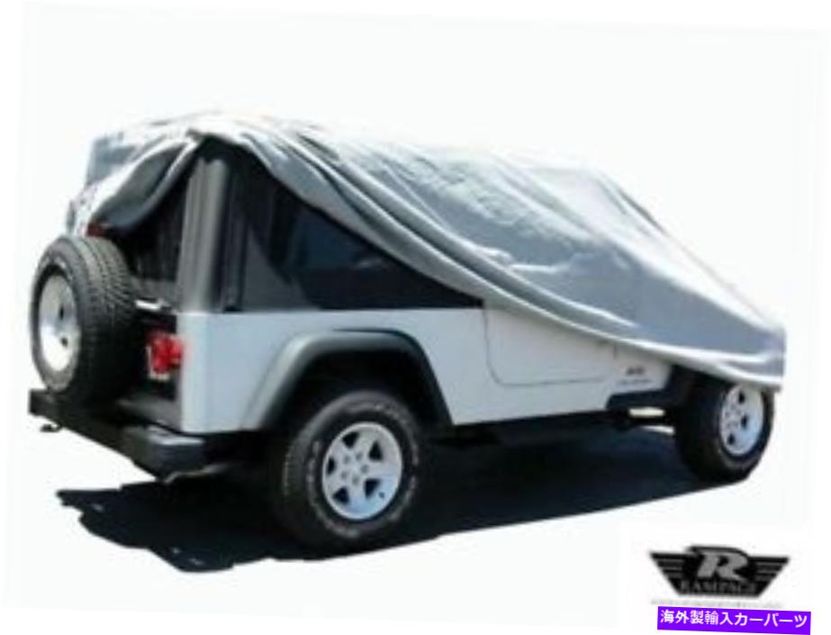 カーカバー ラングラーのためのロック、ケーブル、ストレージバッグ付きのランパージフルカーカバーTJ Unlimited Rampage Full Car Cover with Lock, Cable & Storage Bag for Wrangler TJ Unlimited【並行輸入品】|Us Custom Parts Shop USDM
