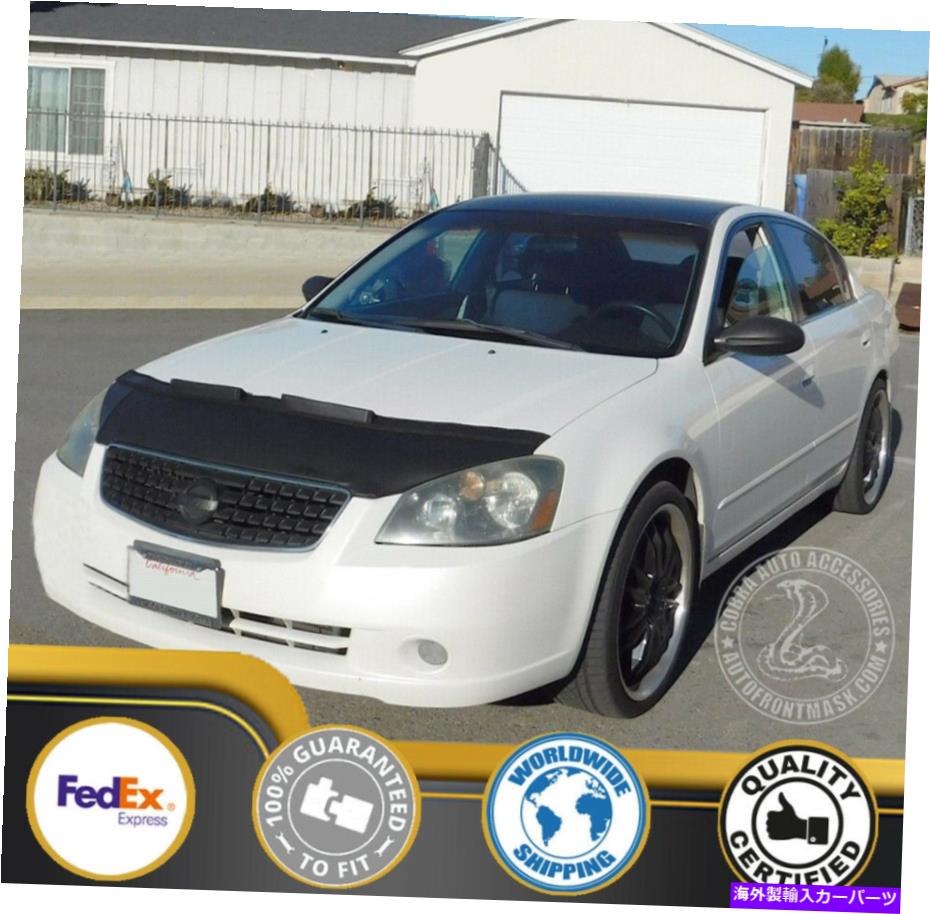 カーカバー 日産アルティマセダン2005 2006 05 06のためのカーボンネットフードブラジャー Car Bonnet Hood Bra For Nissan Altima Sedan 2005 2006 05 06【並行輸入品】|Us Custom Parts Shop USDM