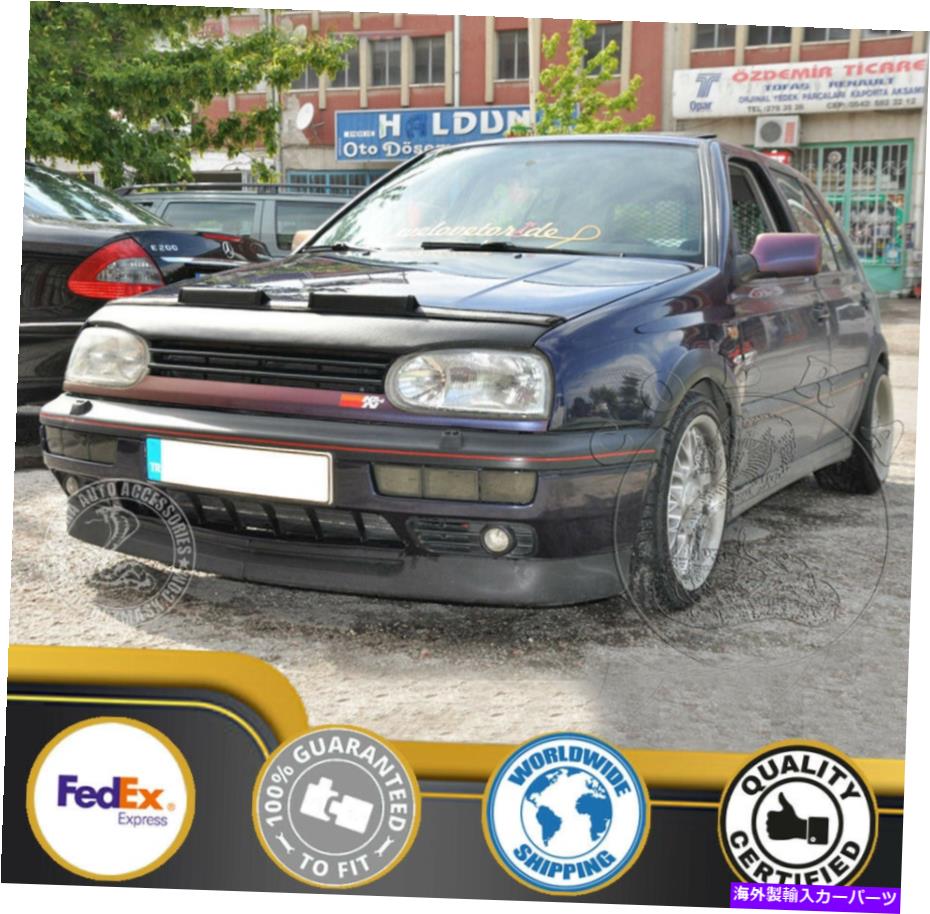 カーカバー VWフォルクスワーゲンゴルフ3 MK3 1994 1995 1996 1996 1997 1998のカーボンネットフードブラジャー Car Bonnet Hood Bra For VW Volkswagen Golf 3 MK3 1993 1994 1995 1996 1997 1998【並行輸入品】