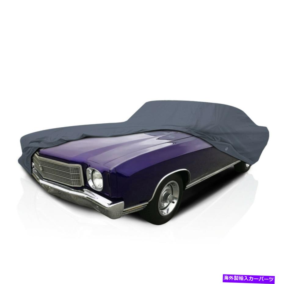 カーカバー シボレーマリブ1965 1966 1967の4層の耐水性車カバー 4 Layer Water Resistant Car Cover for Chevy Malibu 1964 1965 1966 1967【並行輸入品】