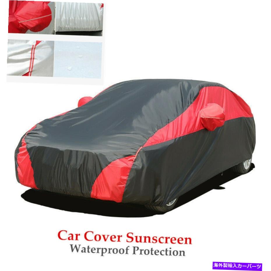 カーカバー 屋外ヘビーデューティ防水保護フルカーカバー日焼け止めユニバーサルパッド Outdoor Heavy Duty Waterproof Protection Full Car Cover Sunscreen Universal Pad【並行輸入品】