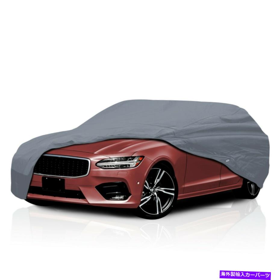 カーカバー Ultimate HD 5レイヤー防水セミカスタムフィット2010ボルボV50用フルカーカバー Ultimate HD 5 Layer Waterproof Semi Custom Fit Full Car Cover for 2010 Volvo V50【並行輸入品】