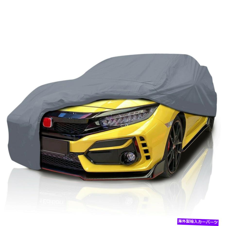 カーカバー ホンダシビッククーペ2001-2005の4レイヤーセミカスタムフルカーカバー 4 Layer Semi Custom Full Car Cover for Honda Civic Coupe 2001-2005【並行輸入品】