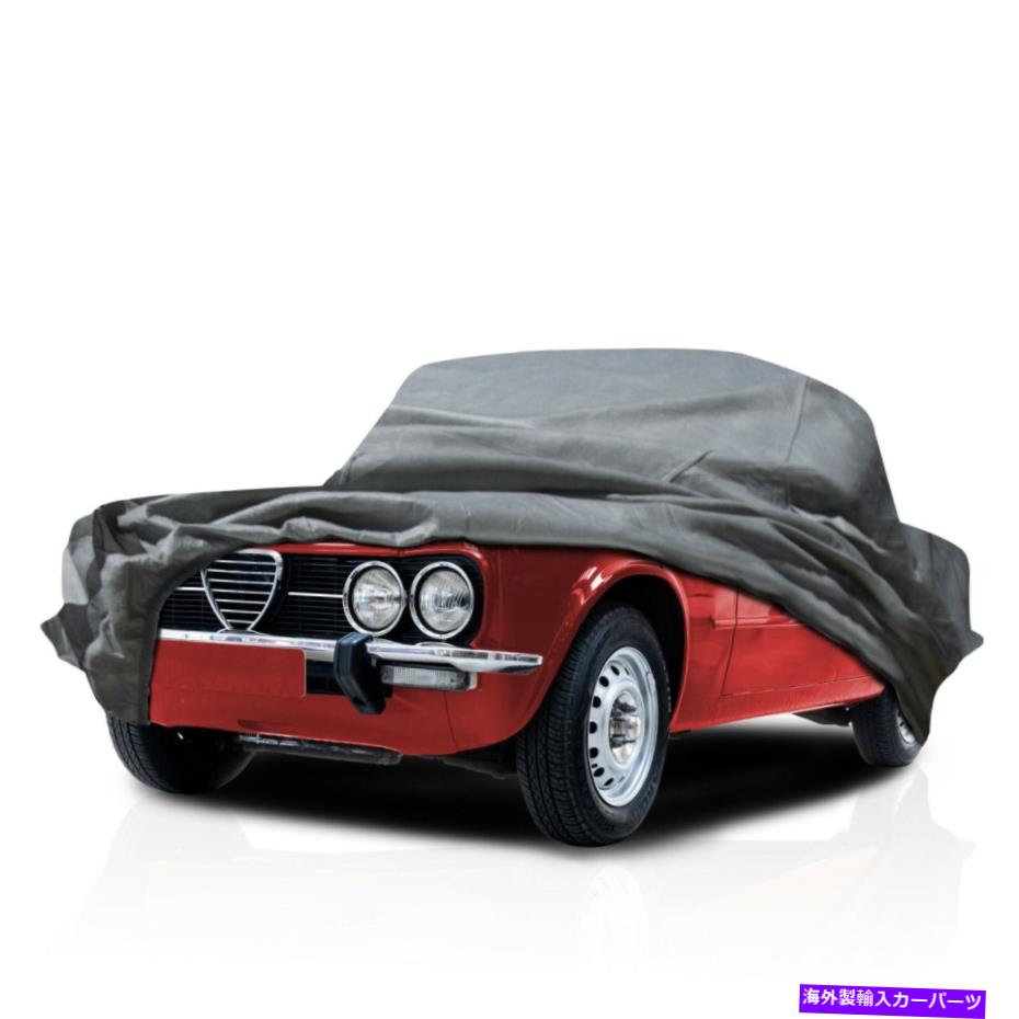 カーカバー アルファロメオジュリアスプリントGT Veloce 1965-1966の究極のHD 5レイヤーカーカバー Ultimate HD 5 Layer Car Cover for Alfa Romeo Giulia Sprint GT Veloce 1965-1966【並行輸入品】
