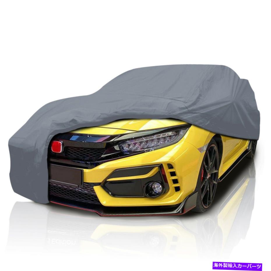 カーカバー 究極のHD 4レイヤーセミカスタムフルカーカバーホンダシビッククーペ2011-2013 Ultimate HD 4 Layer Semi Custom Full Car Cover for Honda Civic Coupe 2011-2013【並行輸入品】