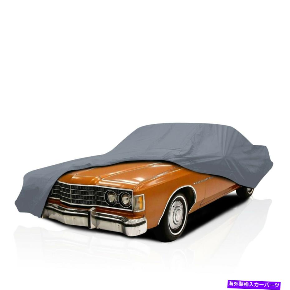 カーカバー [CSC] 4レイヤーオールズモビルのフルカーカバー98 LS 2ドアクーペ1971 1972 1973 [CSC] 4 Layer Full Car Cover for Oldsmobile 98 LS 2-door Coupe 1971 1972 1973【並行輸入品】