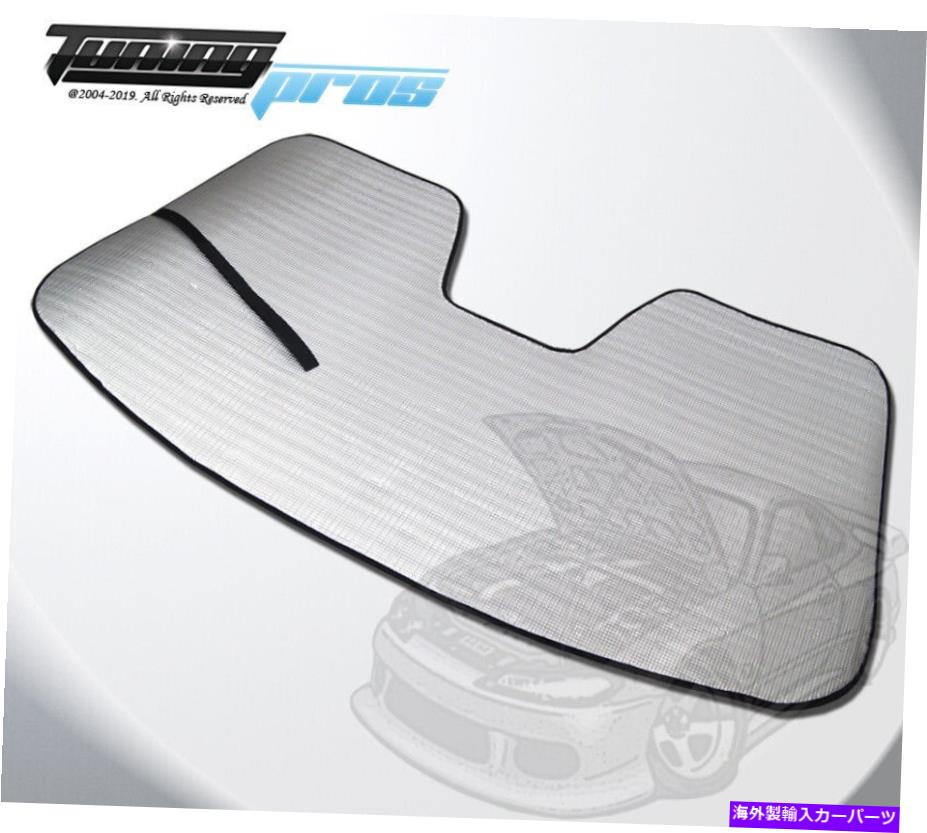 サンシェード カスタムフィットロールアップサンシェードフロントガラスバイザーサンシェードクライスラー200 2015-17 Custom Fit Roll Up SunShade Windshield Visor Sun Shade For Chrysler 200 2015-17【並行輸入品】
